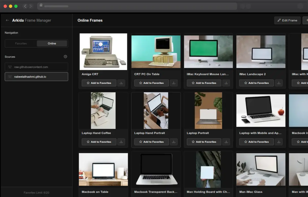 Online Repositories