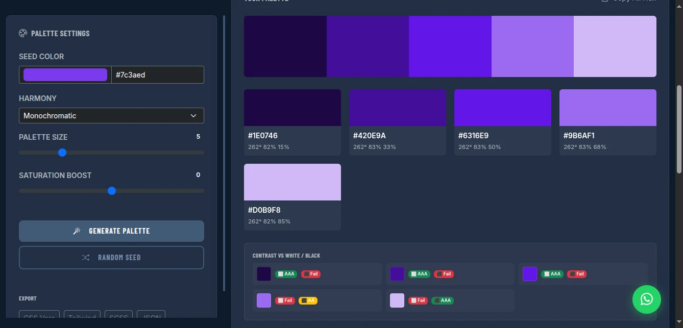 How to Generate Perfect Color Palettes for Your Brand or Website