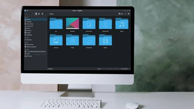 Dolphin file manager screenshot