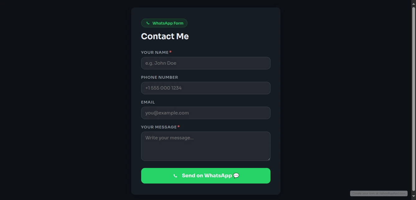 How to Create a WhatsApp Form for Lead Generation Without Coding